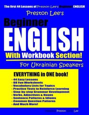 Preston Lee's Beginner English With Workbook Section For Ukrainian Speakers