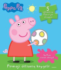 Peppa Pig. Kiaulytė Pepa. 5 dėlionės su Pepa ir jos draugais
