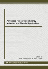 Advanced Research on Energy Materials and Material Applicati