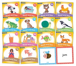 Jolly Phonics Read and See, Pack 1