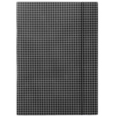 Aplankas su guma A4 400gms juodas