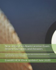 New Jersey Fire Alarm License Exam Review Questions and Answers
