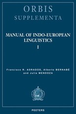 Manual of Indo-European Linguistics