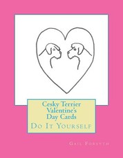 Cesky Terrier Valentine's Day Cards