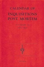 Calendar of Inquisitions Post-Mortem and Other Analogous Documents Preserved in the Public Record Office XXII: 1-5 Henry VI (1422-27)