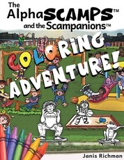 The Alpha Scamps and the Scampions Coloring Book!