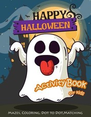 Happy Halloween Activity Book for Kids