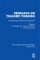 Research on Teacher Thinking (RLE Edu N)