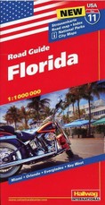Hallwag USA Road Guide 11. Florida 1 : 1 200 000