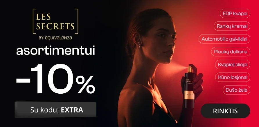 Equivalenza asortimentui -10% nuolaida!