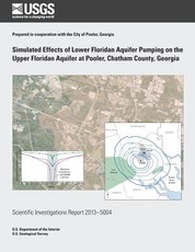 Simulated Effects of Lower Floridan Aquifer Pumping on the Upper Floridan Aquifer at Pooler, Chatham County, Georgia