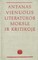 Antanas Vienuolis literatūros moksle ir kritikoje