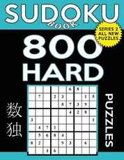 Sudoku Book 800 Hard Puzzles