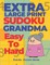 Extra Large Print Sudoku Grandma Easy To Hard