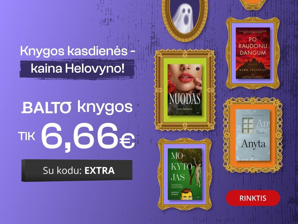 Knygos kasdienės, o kaina Helovyno - vos 6.66 €!