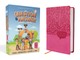Nirv, Question and Answer Bible for Kids, Leathersoft, Pink, Comfort Print