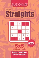Sudoku Small Straights - 200 Hard Puzzles 5x5 (Volume 25)