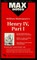 Henry IV, Part I (MAXNotes Literature Guides)