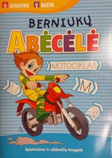 Berniukų abėcėlė. Spalvinimo ir užduočių knygelė