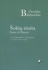 Šokių siuita. Transkripcija fleitai ir fortepijonui