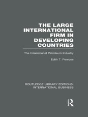 Penrose, E: Large International Firm (RLE International Busi