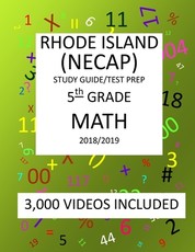 5th Grade RHODE ISLAND NECAP 2019 MATH Test Prep