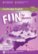Fun for Movers. Teacher's Book with downloadable audio. 4th Edition
