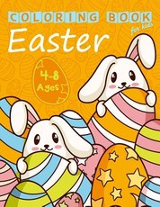 Easter Coloring Book for Kids Ages 4-8