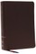 Nkjv, Interleaved Bible, Journal Edition, Genuine Leather, Brown, Red Letter, Comfort Print