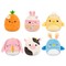SQUISHMALLOWS MYSTERY SQUAD Velykinis pliušinis žaislas uždaroje pakuotėje, 10 cm