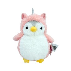 Pliušinis pingvinas Mascot Roman, rožinis, 20 cm