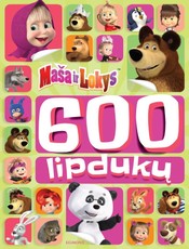Maša ir Lokys. 600 lipdukų