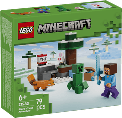 LEGO Minecraft Steve's Taiga Adventure
