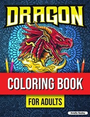Dragon Coloring Book for Adults Relaxation