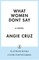 What Women Don't Say