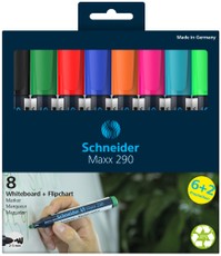 Žymeklių rinkinys baltai lentai MAXX 290 8vnt.