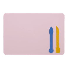 Rinkinys plastilinui 220x150mm rausvas