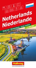 Niederlande Strassenkarte 1:200 000