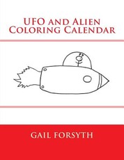 UFO and Alien Coloring Calendar