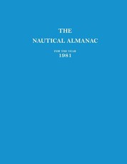 1981 Nautical Almanac
