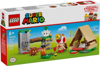 Bricks Super Mario 72040 – Kapitonas Toado stovykla
