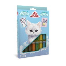 Kūrybinis smėlio rinkinys RED CASTLE „Katytė“, 2in1