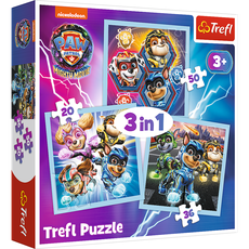 TREFL PAW PATROL 3 dėlionių rinkinys „Šuniukas-patrulis“ TREFL PAW PATROL 3 dėlionių rinkinys „Šuniukas-patrulis“