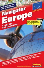 Europos kelių atlasas. Navigator Europe. M 1:800 000 (2017)