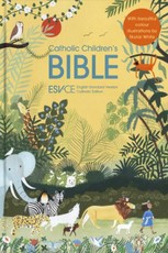ESV-CE Catholic Children's Bible, Full Colour Illustrations, British Liturgical Bible, ESV-CE, Hardback, Standard size