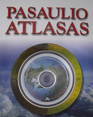 Pasaulio atlasas: įdomi knyga su kompaktine plokštele