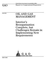 Oil and gas management
