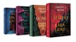 Sarah J. Maas 4 knygų rinkinys: Stiklo sostas + Vidurnakčio karūna + Ugnies paveldėtoja + Šešėlių karalienė