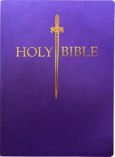 Kjver Sword Bible, Giant Print, Purple Ultrasoft