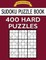 Sudoku Puzzle Book, 400 HARD Puzzles